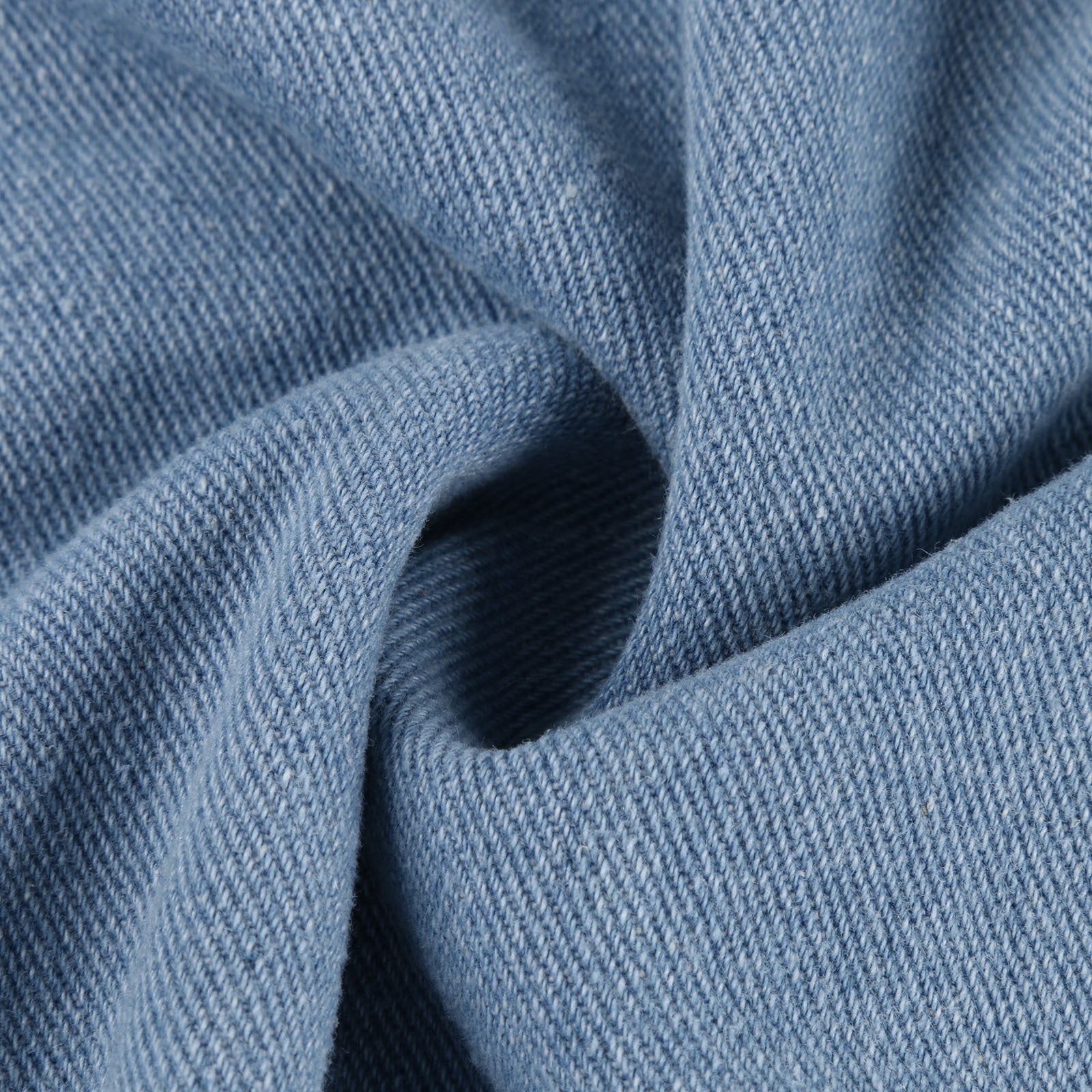 Stunncal Padded Warm Hole Large Fur Collar Denim Jacket(4 colors)